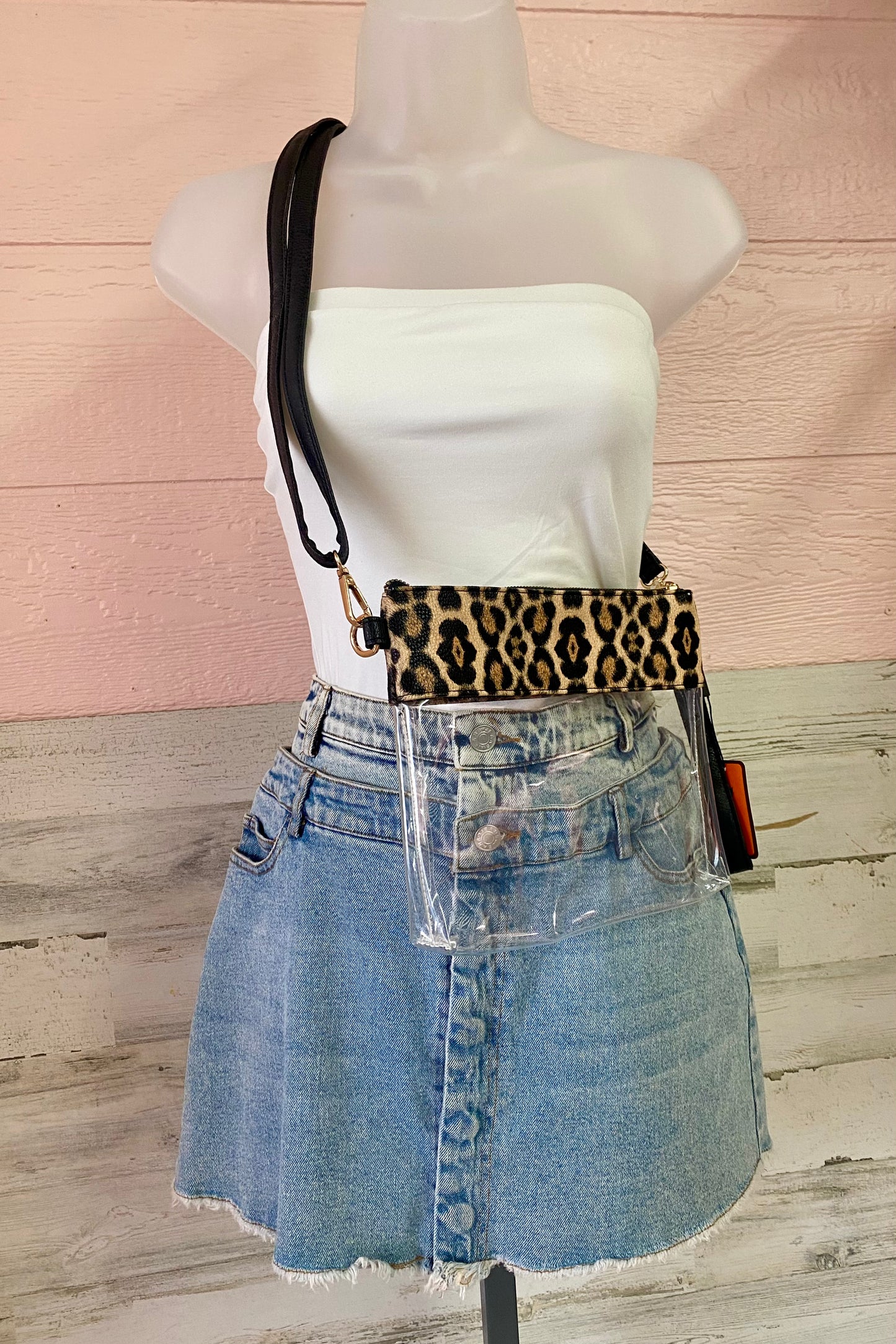 Game Day Clear Crossbody Bag/Clutch