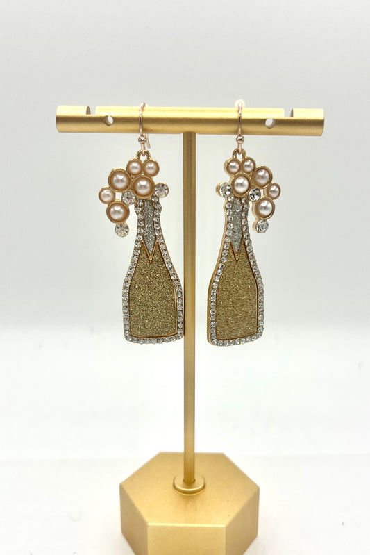 Bubble Drink Earrings