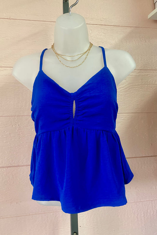 Cropped Babbydoll Top