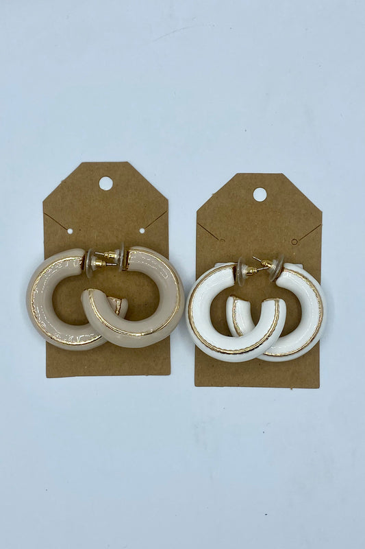 Color Coated Acrylic Hoops