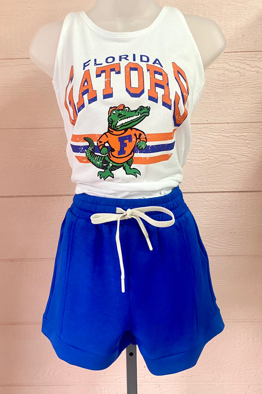 Scuba Waist Elastic Shorts