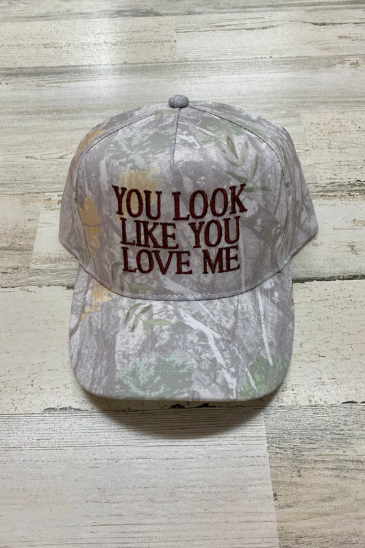 Like You Love Me Camo Cap
