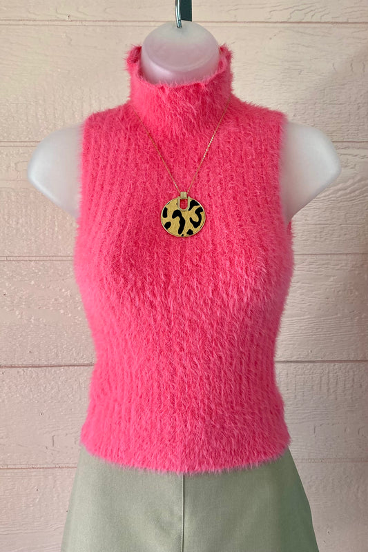 Turtle Neck Ribbed Sweater