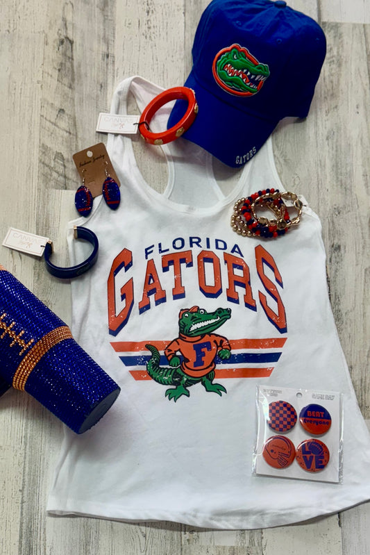Florida Gators Racerback Graphic Tank Top