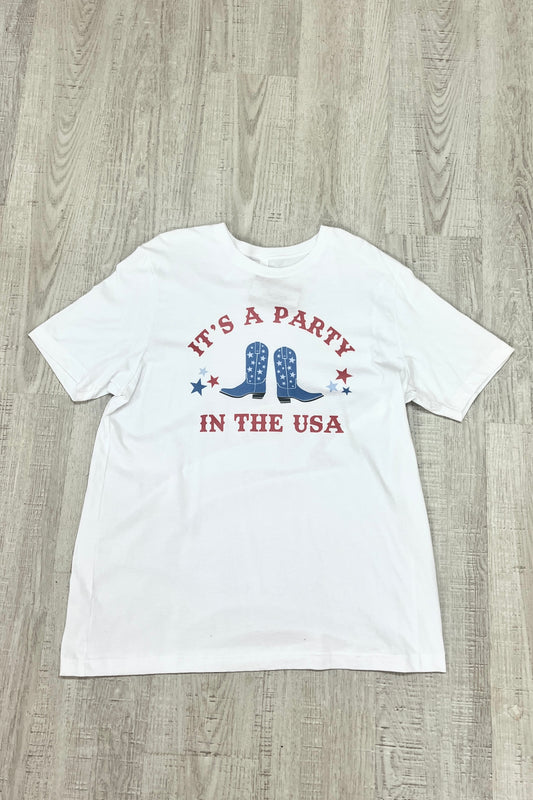 "Party In The USA" Graphic Tee