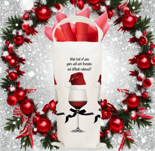 Gift Tote- What Kind Of Wine Pairs Well