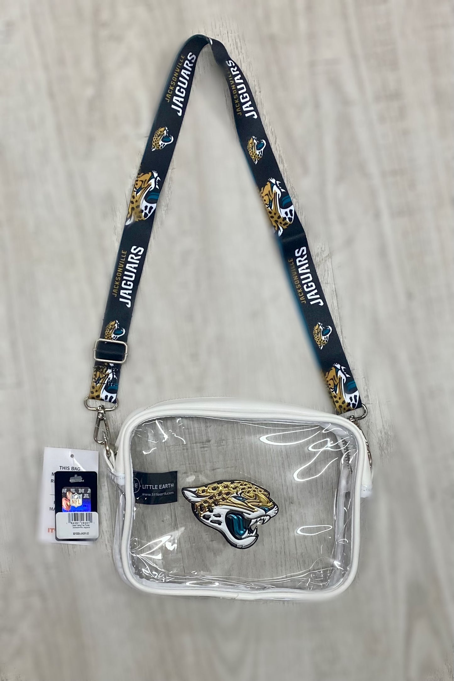 NFL Jags Clear Bag