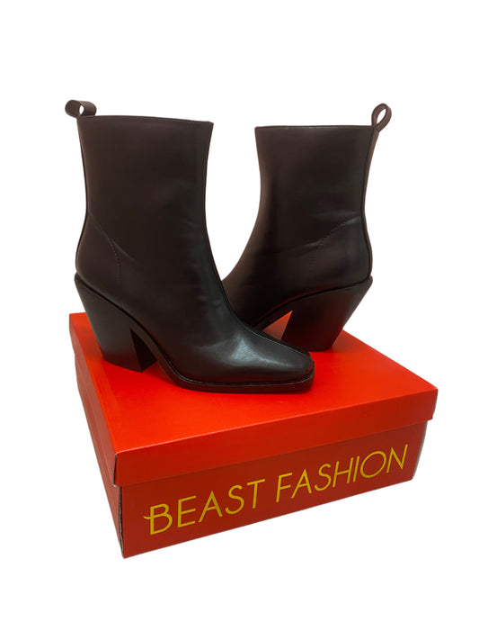 Bronda Semi-Square Ankle Bootie