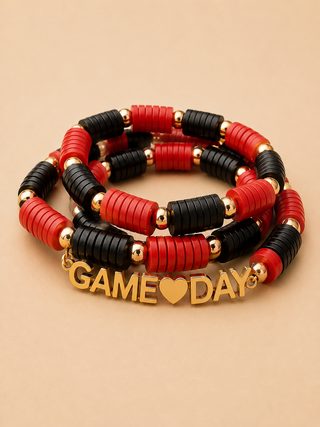 GAMEDAY: Beaded Bracelet Set