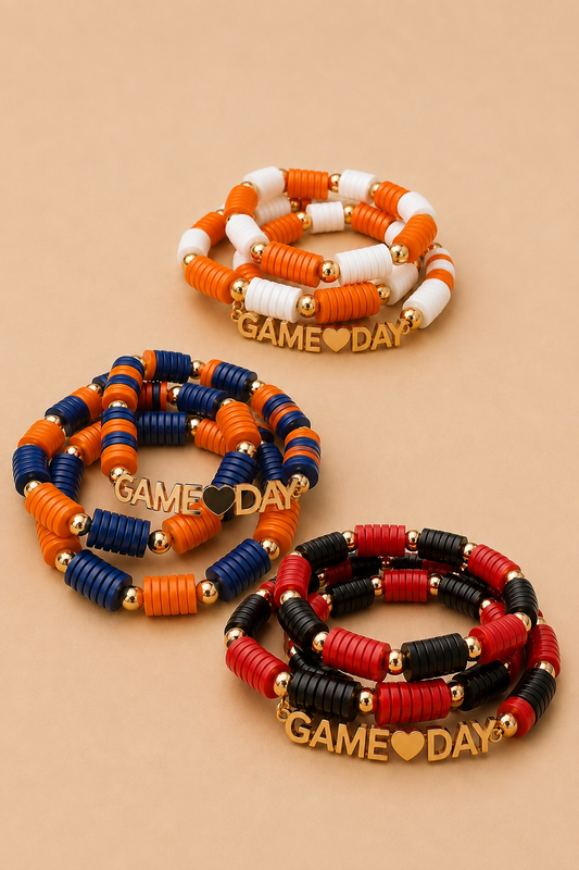 GAMEDAY: Beaded Bracelet Set
