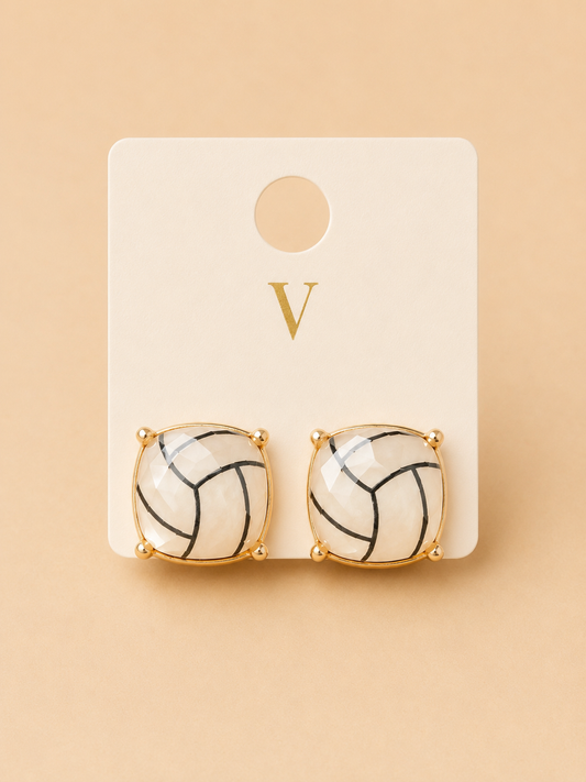 Volleyball Earrings