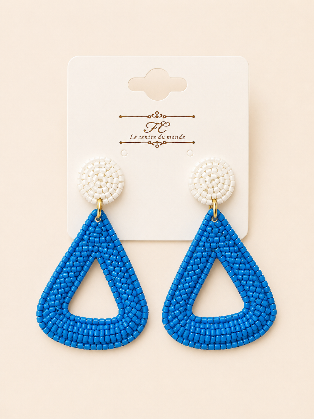 Beaded Drop Earrings