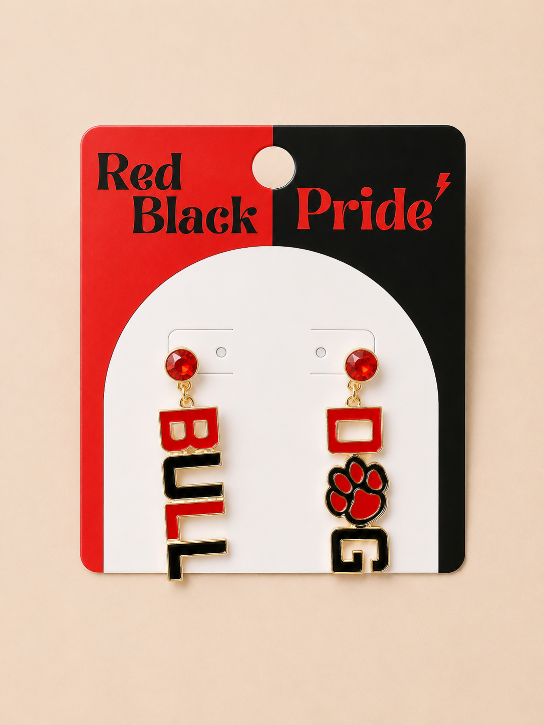 Georgia Pride Earrings