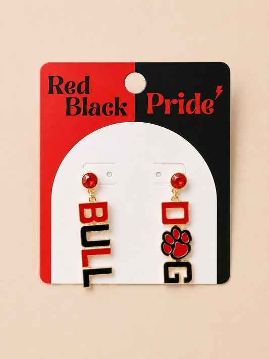Georgia Pride Earrings