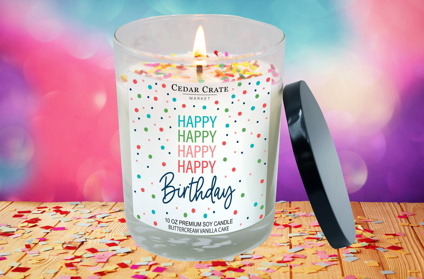 Brithday Candle - Happy Happy Happy Happy Birthday