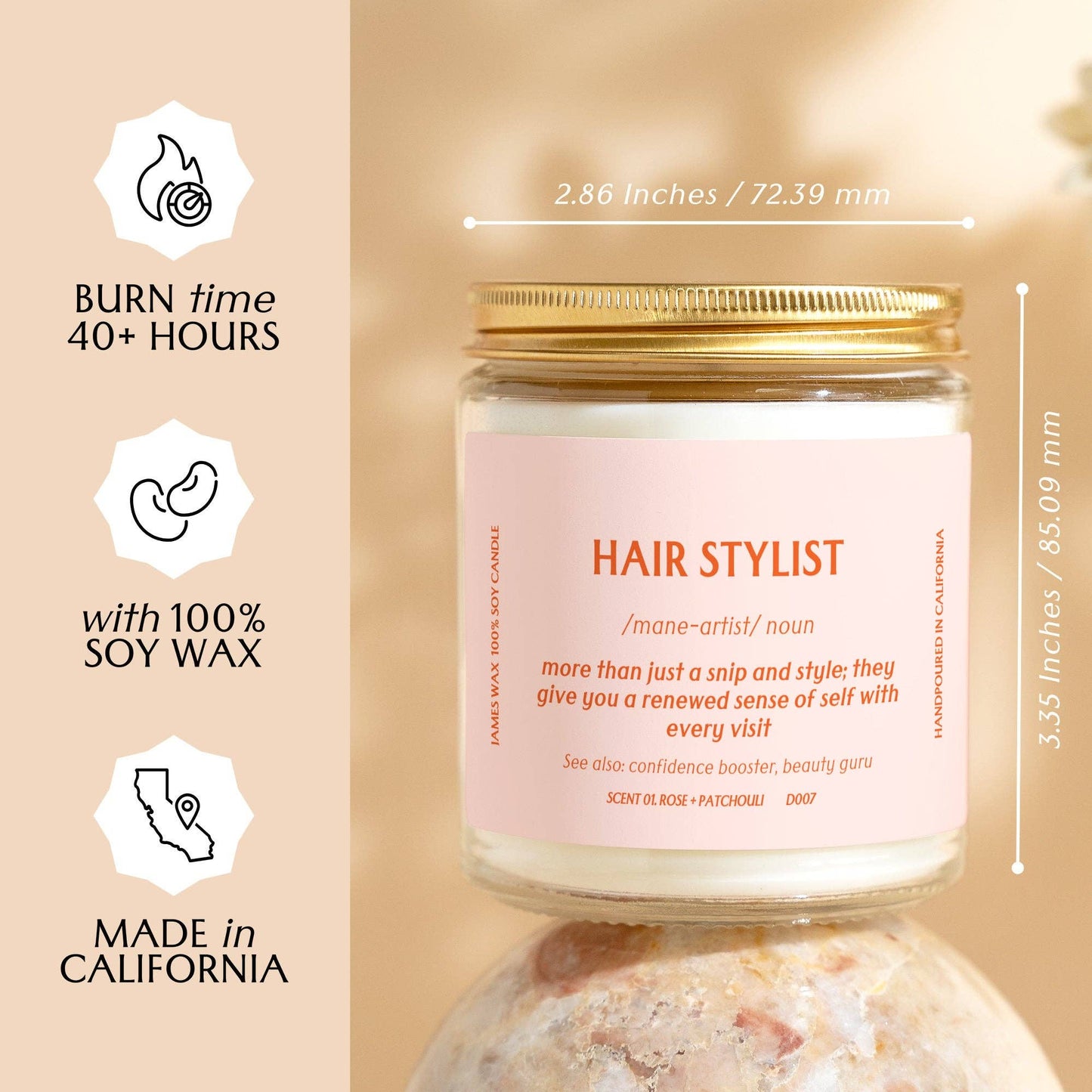 Hair Stylist Candle Definition Candle